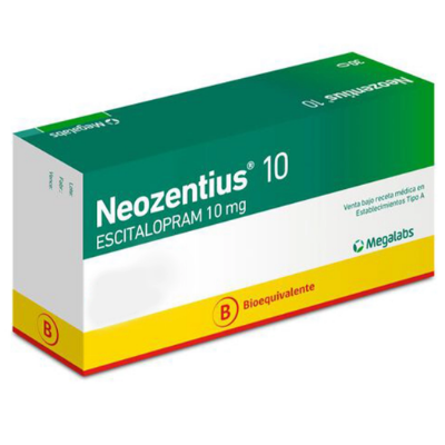 Imagen de NEOZENTIUS 10 MG X 28 COMP. REC.