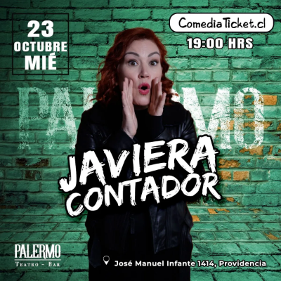 Imagen de Javiera Contador en Palermo Teatro Bar